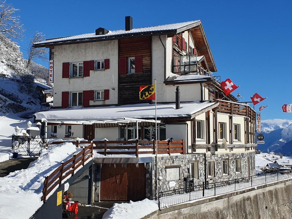 Hotel Rhoneblick Guttet-Feschel Exterior foto