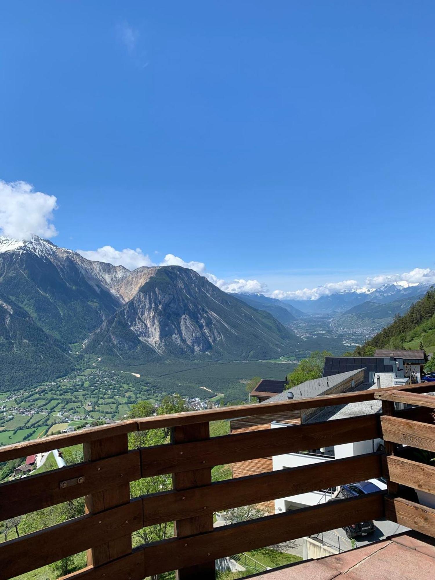 Hotel Rhoneblick Guttet-Feschel Exterior foto